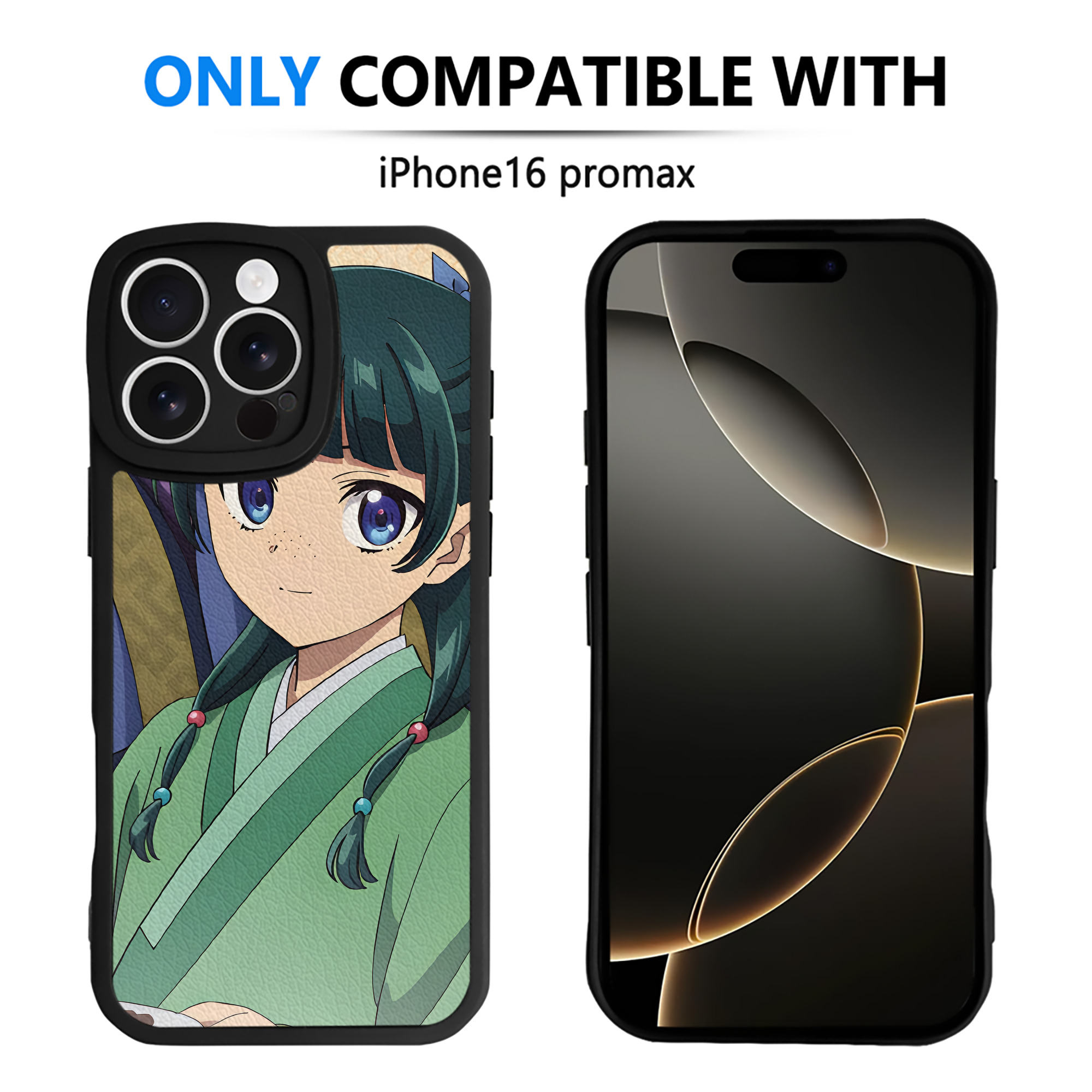 薬屋のひとりごと The Apothecary Diaries 【iPhone 16シリーズ対応】シリコンスマホケース（レザー調） 材質：シリコン